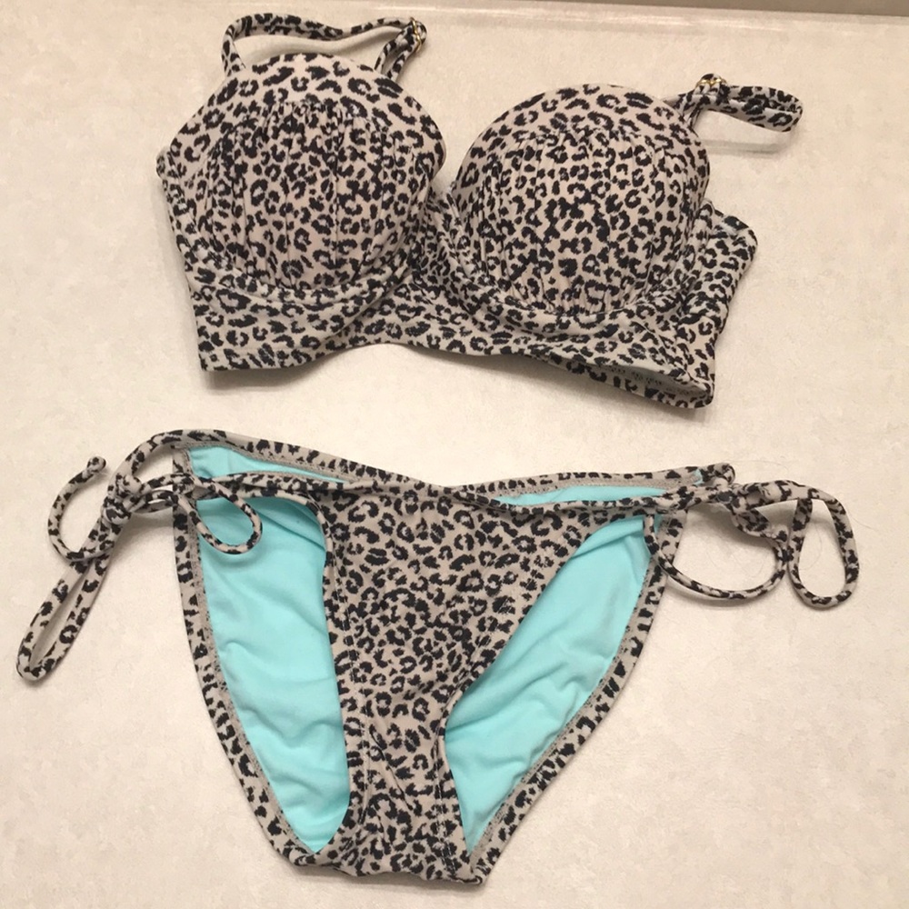 Two piece bathing suit
